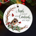 Winter Cardinal Memorial Ornament