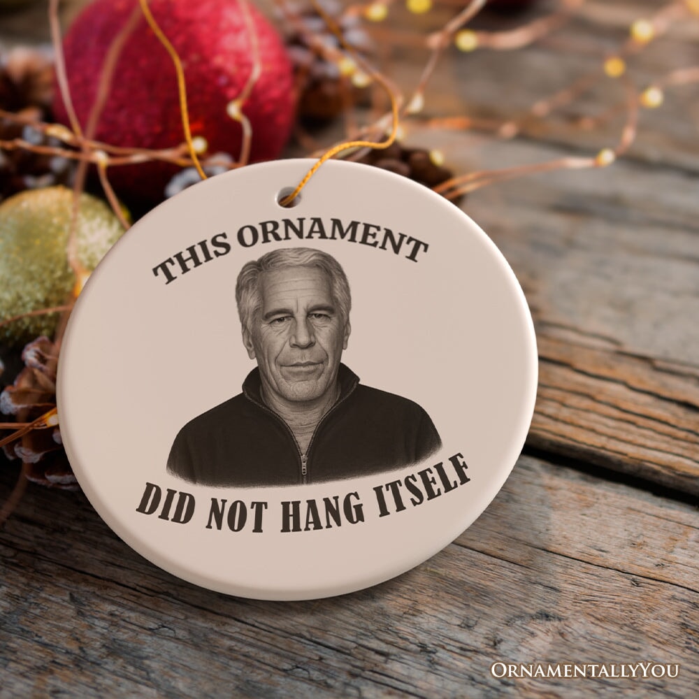 Funny Christmas Meme Party Gift Ornament, Secret Santa and White Elephant Gift