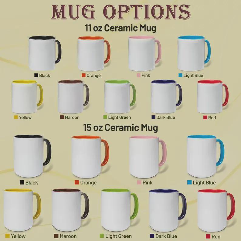Cozy Reading Time Mug – Stack of Books Coffee Cup – Minimalist Book Lover Ringer Mug – Gift for Readers |Mug 98